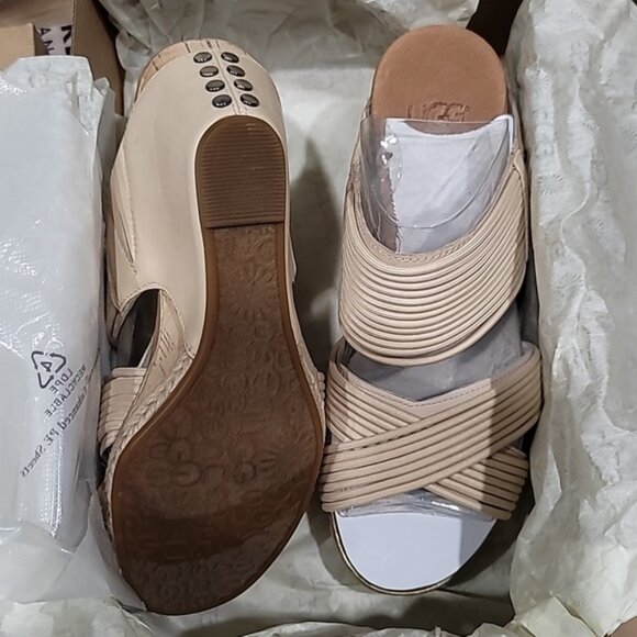 UGG Womens Hilarie Wedge Sandal - Picture 4 of 5